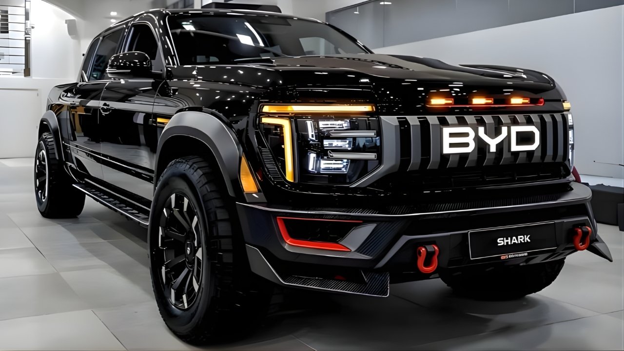 2026 BYD Shark Pickup Launched Preview: Affordable Luxury, Cutting-Edge Tech and Powerful Performance