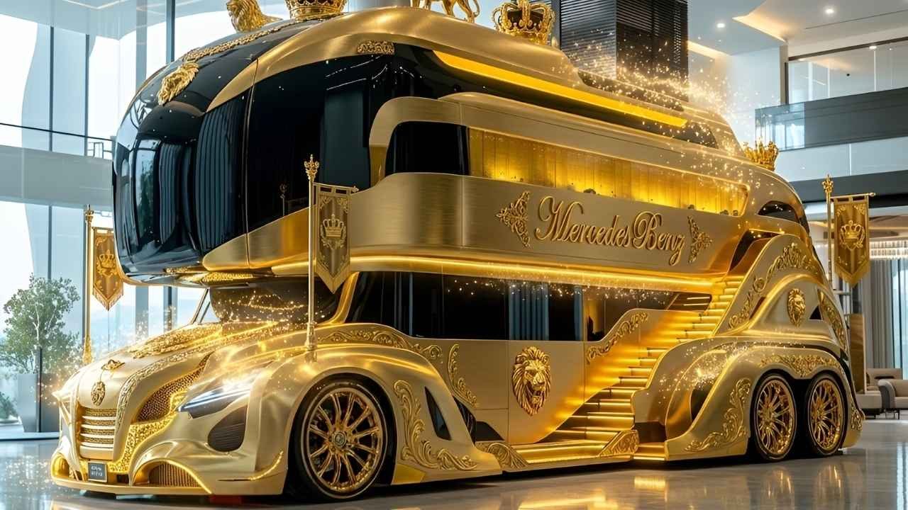 2026 Brabus Motorhome Launched: $1M Super-Luxury RV with 900 HP V8, 6×6 Power, Hotel-Style Interior & Ultimate Tech