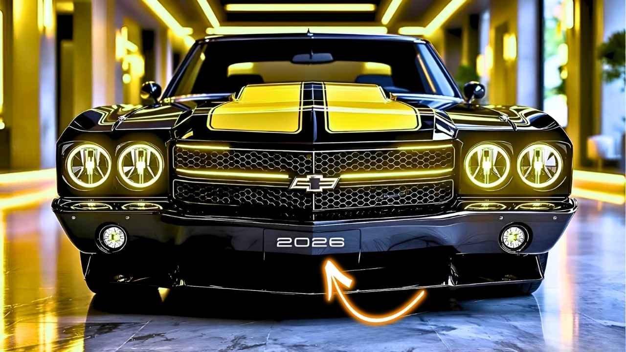 Chevy Chevelle 2026 Unveiled: Retro Muscle Design Meets Supercar-Level Performance