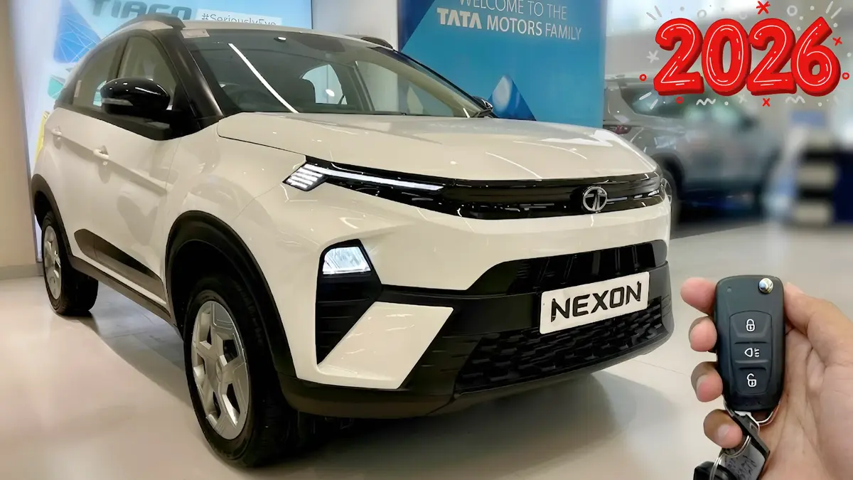 2026 Tata Nexon Pure Plus: Digital Cluster, Apple CarPlay, Lane Warning, Wireless Charging & 35 KMPL