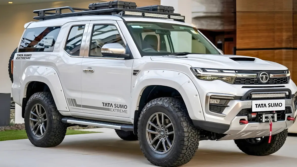 2026 Tata Sumo 7-Seater SUV: New Design, 45 KM/L Mileage, Turbo Engine & Advanced Safety Features