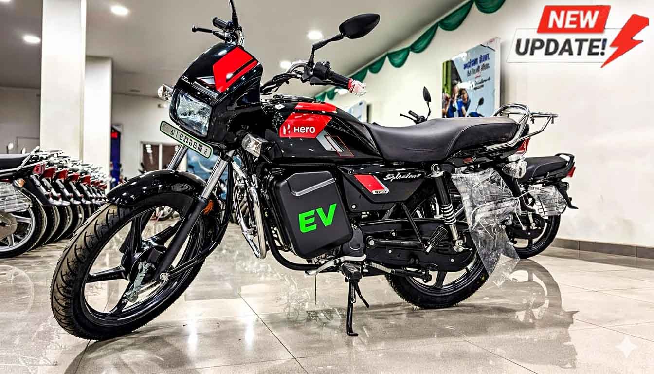 ₹99,000 में आई Hero Splendor EV, गरीबों की उम्मीदों को देगी पंख, 250km की जबरदस्त रेंज के साथ, आज ही खरीदें
