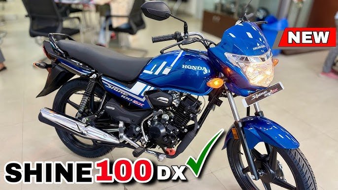 Honda Shine 100 DX 2026: Affordable Bike with 65 KMPL Mileage, 4-Speed Gear, Low Down Payment ₹10,000