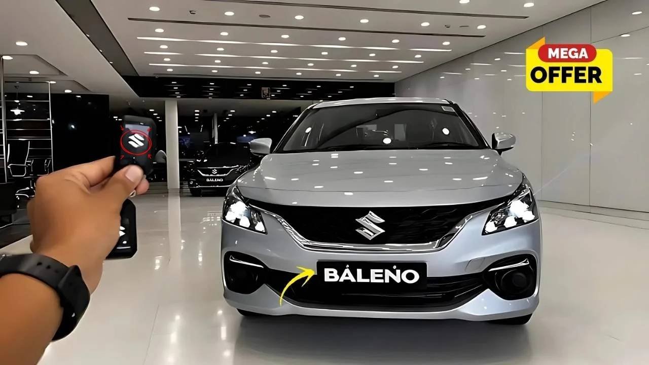 Maruti Baleno 2025 Launched – New luxury Design, 6 Airbags & SmartPlay Pro+ Features