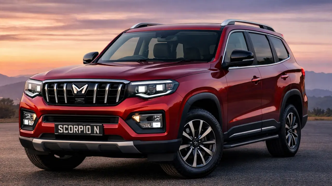 New 2026 Mahindra Scorpio N Facelift: 6-Seater SUV, Diesel & Petrol Options, Premium Interior & Safety Updates
