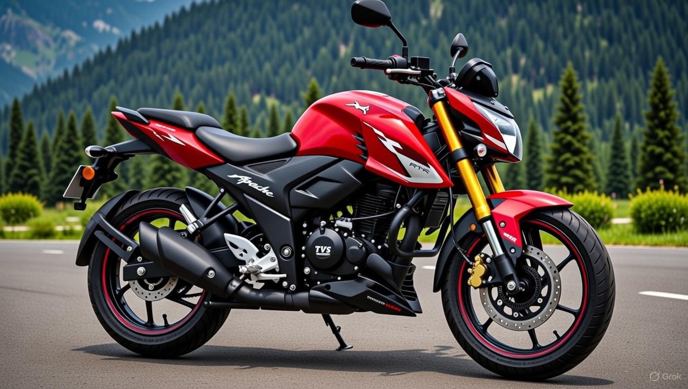 TVS Apache RTR 160—রেস-টিউনড পারফরম্যান্স ইঞ্জিন ₹২,৪৯৯ EMI-তে পাওয়া যাচ্ছে
