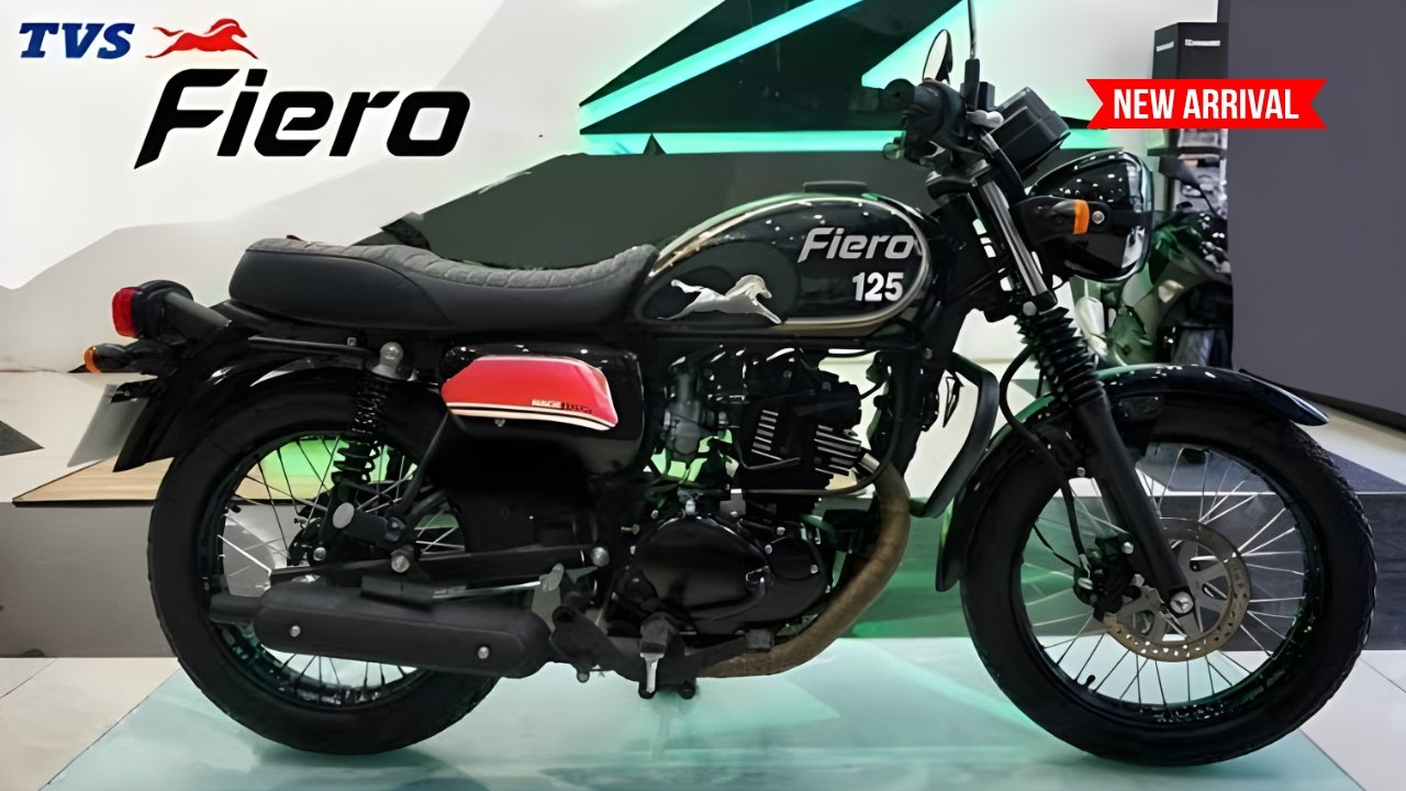 TVS Fiero 125 Launched – Features, Mileage, Comfort, and Full Review