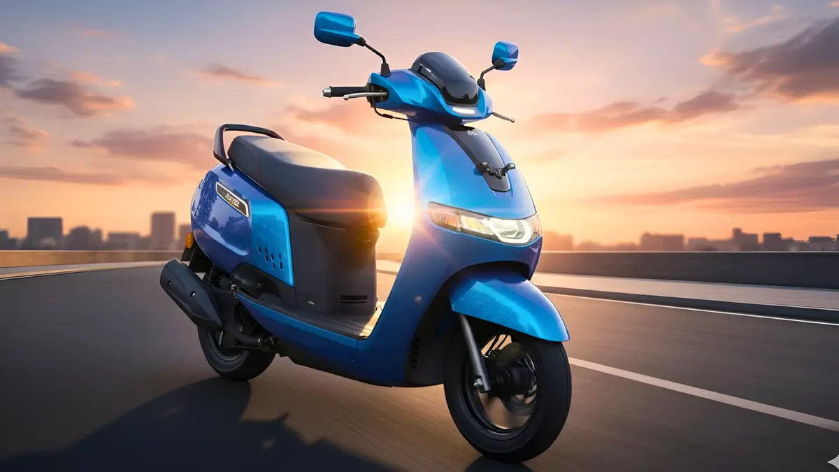 TVS iQube Hybrid Launch: 200KM Range, 80KM Mileage, Smart Digital Features